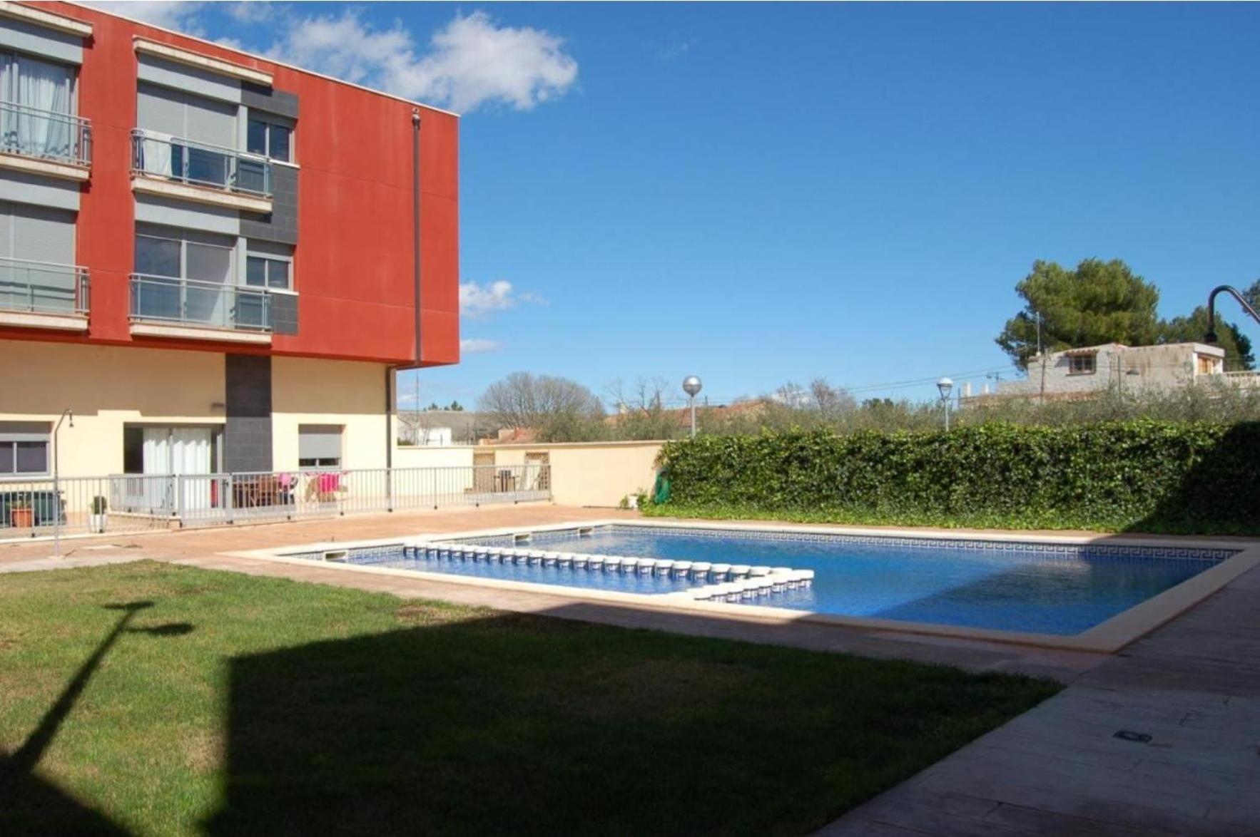 Apartamento Vallfogona Relax Santa Bárbara Dış mekan fotoğraf